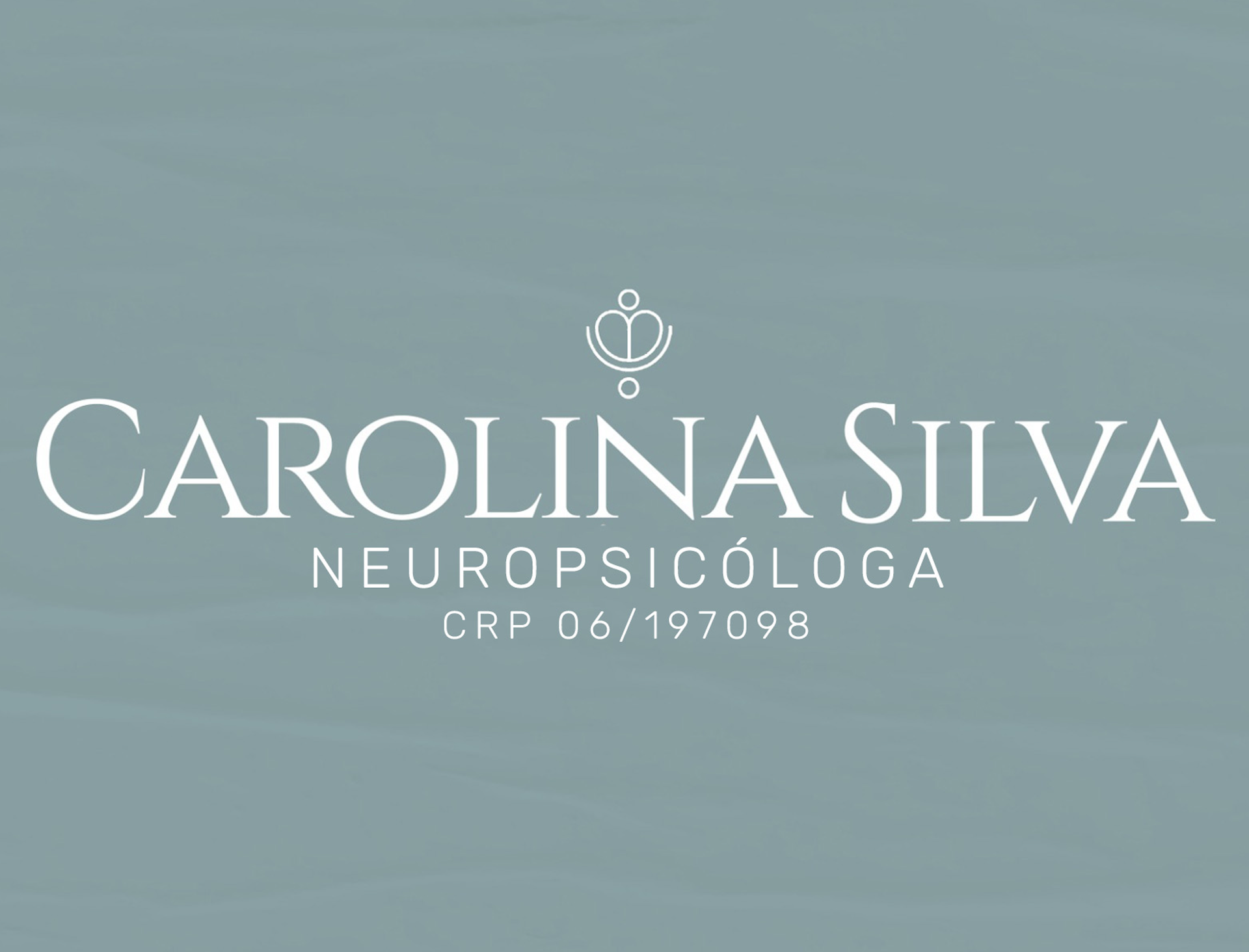 Carolina Silva, neuropsychologist, brand mark